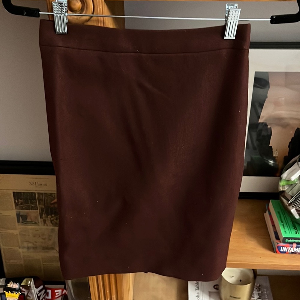 J Crew number two wool pencil skirt size 0P